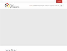 Tablet Screenshot of fourdirectionsvote.com